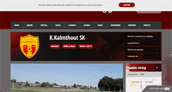 Desktop Screenshot of kalmthoutsk.be